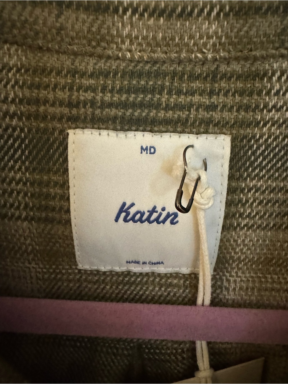 NWT- Katin - Sierra Flannel - Moss
medium. - Picture 4 of 5